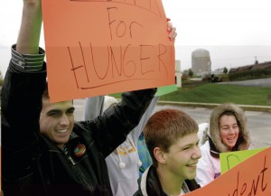 Student hunger drive